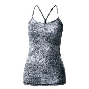 Lululemon Gray Power Y Tank